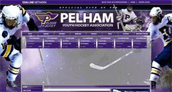 Desktop Screenshot of pelhamhockey.com
